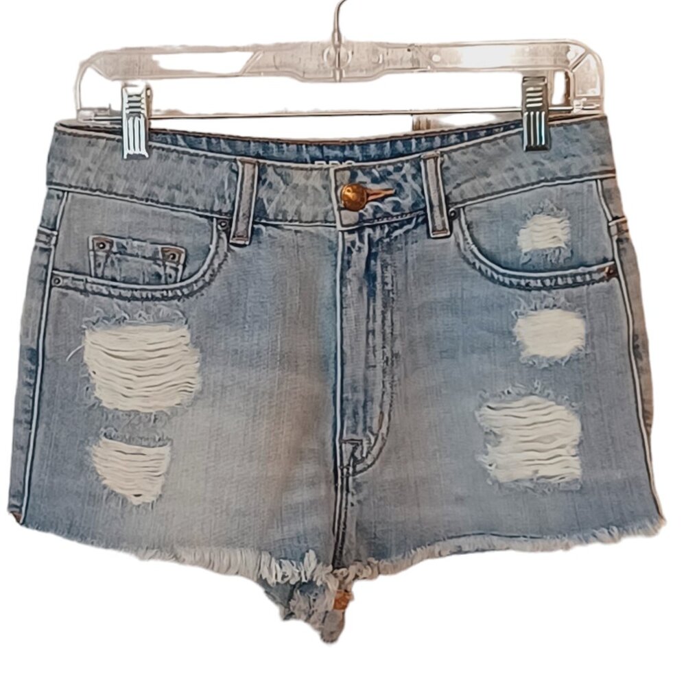 BDG High Rise Denim Shorts
